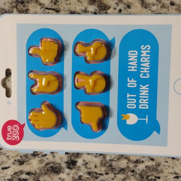 True Zoo Penguin Corkscrew & Out of Hands Drink Charms - Picture 4 of 5